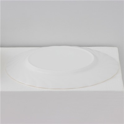 Десертные тарелки Luminarc Trianon, d=20 см, набор 6 шт., стеклокерамика, белые