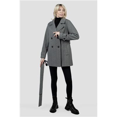 01-12248 Пальто женское демисезонное (пояс)