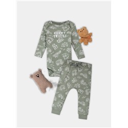 КОМПЛЕКТ ДЕТСКИЙ (БОДИ, ПОЛЗУНКИ) 89404