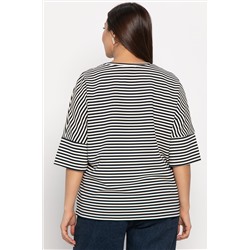 Блуза Монтана (бело-синяя) Б14887-20М