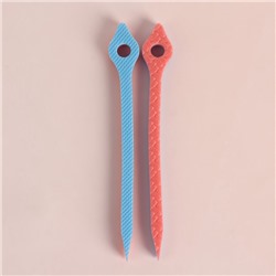 Бигуди с фиксатором, d = 1 см, 17 см, 10 шт, цвет МИКС