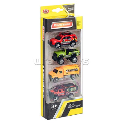 Набор машин "Дорожная коллекция" в коробке