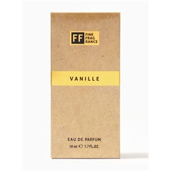 Парфюмерная вода женская Fine Fragrance Vanille, 50 мл