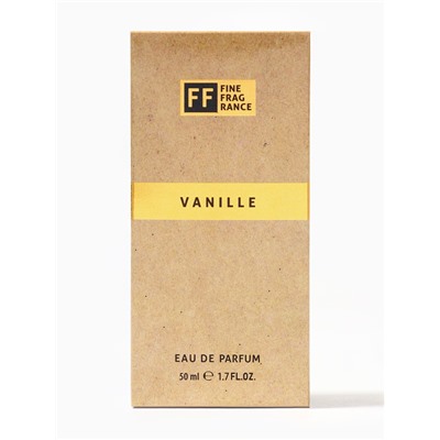 Парфюмерная вода женская Fine Fragrance Vanille, 50 мл
