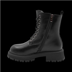 Ботинки на меху А9 черные