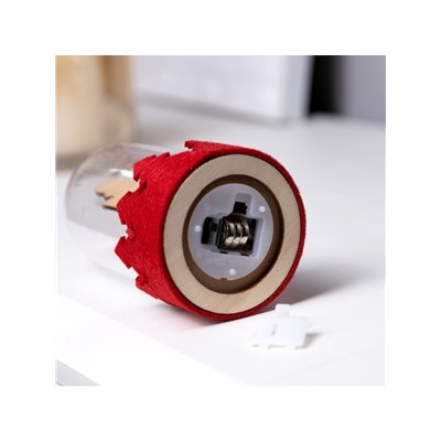 Светодиодная фигура под куполом «Щелкунчик» 6×9.5×6 см, дерево, батарейки LR1130×3 (в комплекте), свечение тёплое белое