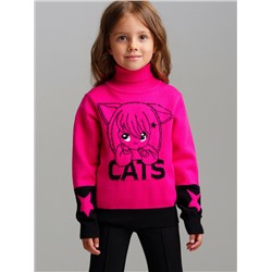 Свитер трикотажный для девочек