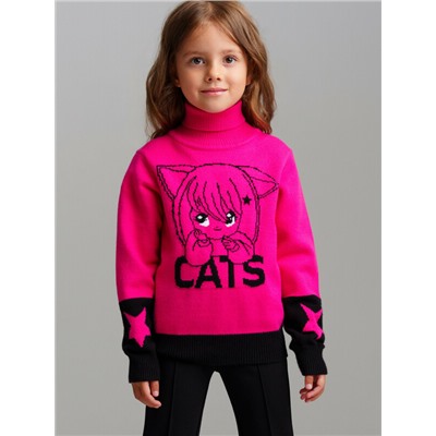 Свитер трикотажный для девочек