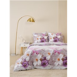 Пододеяльник бязь люкс на молнии - Нарциссы