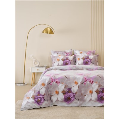 Пододеяльник бязь люкс на молнии - Нарциссы