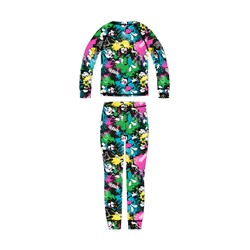 Термокомплект трикотажный для девочек: брюки, толстовка