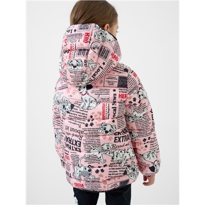 Куртка текстильная с полиуретановым покрытием для девочек