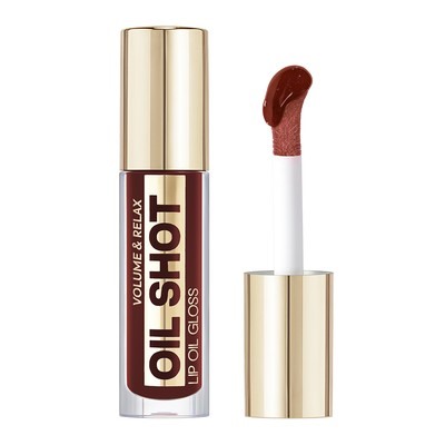 Масло-блеск для губ OIL SHOT volume & relax 305 Dark Truffle