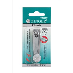 Zinger Книпсер для ногтей маленький / Classic SLN-602, 9 мм KRISTALLER, 1119109