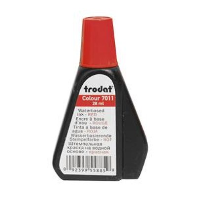Краска штемпельная 28мл красная 7011/к (52974) Trodat