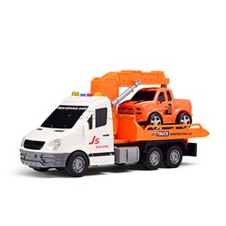 Машина "Грейдер" 1:16 (свет, звук) в коробке