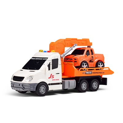 Машина "Грейдер" 1:16 (свет, звук) в коробке