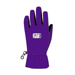 Перчатки текстильные для девочек