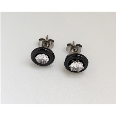 Серьги с керамикой