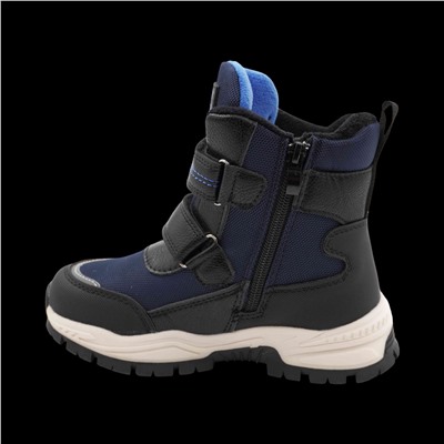 Ботинки мембранные на меху А6672-2 синие