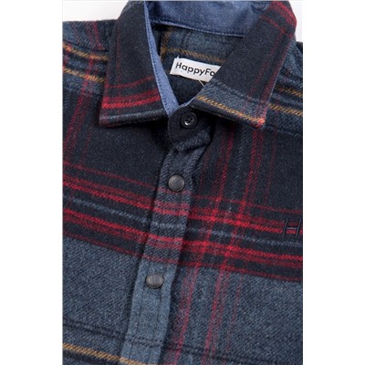 Рубашка для мальчика на кнопках Happyfox