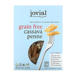Jovial, органическая беззерновая паста из кассавы, 227 г (8 унций)