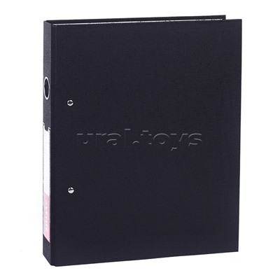 Папка на кольцах A4 2 кольца диаметром 35 мм PP черная