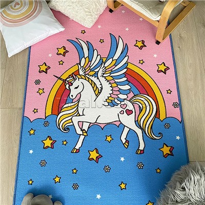Ковер "Единорог" дет. 1х1,5 прямоугольный