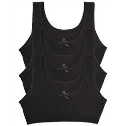 4768-02 Топ для девочки черный (BAYKAR)