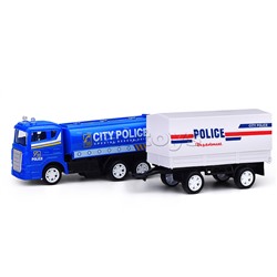 Машина "Полиция города" металл, в коробке