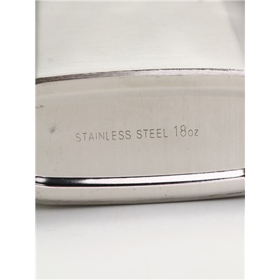 Фляжка «СССР», нержавеющая сталь, чехол, 540 мл