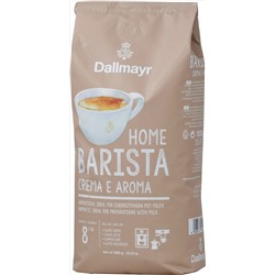 Dallmayr. Home Barista Crema E Aroma (зерновой) 1 кг. мягкая упаковка