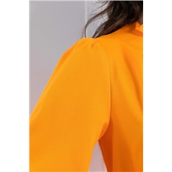 Платье Яркий акцент (апельсиновое) П12960-36М