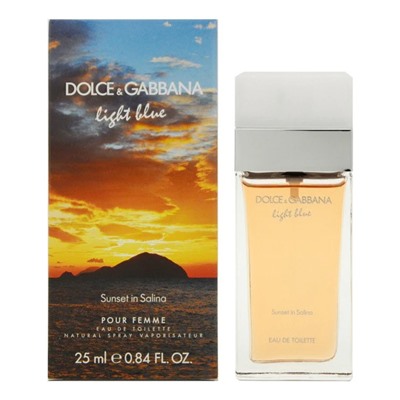 DOLCE & GABBANA LIGHT BLUE SUNSET IN SALINA edt (w) 25ml
