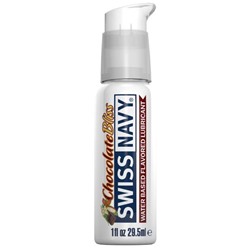 Лубрикант с ароматом шоколада Swiss Navy Chocolate Bliss Lube - 29,5 мл.