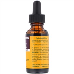 Herb Pharm, Экстракт туи, 30 мл