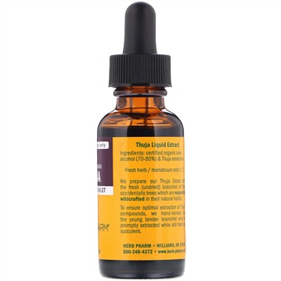 Herb Pharm, Экстракт туи, 30 мл