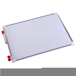 Доска магнитная, 40×30 см, маркер и магниты в наборе