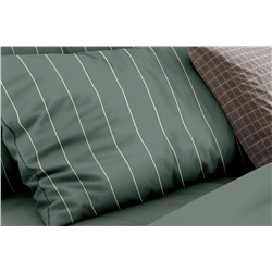 Комплект постельного белья SONNO Полоска  цвет Оливковый