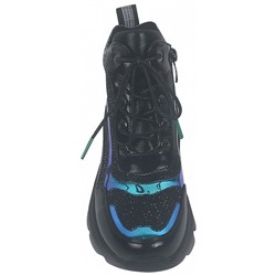 A-B01018-A черн Ботинки деми для девочек (32-37)/6