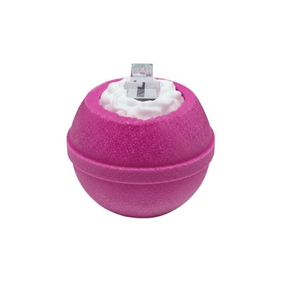 Бомбочка для ванн CUBEHERO розовая, 210 г МИКС