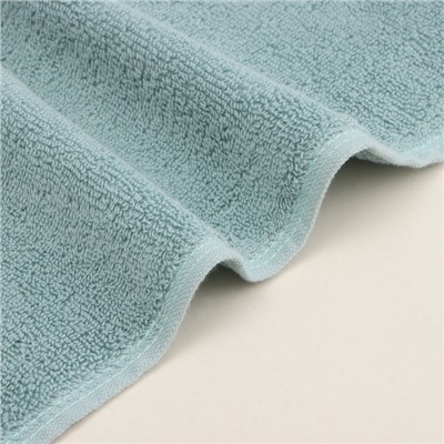Полотенце махровое SL HOME: Classic «Аззура», 50×90 см, хлопок 100%, бирюзовое