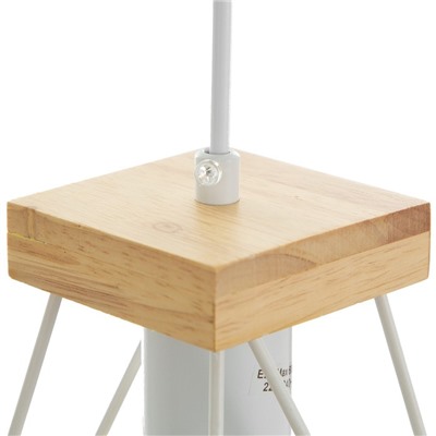 Светильник BayerLux «Дженаз» Е27 40 Вт белый 15×15×32-130 см