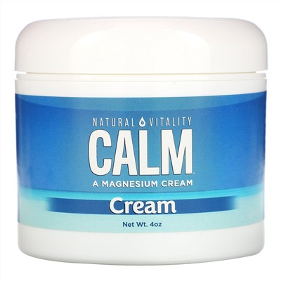Natural Vitality, Calm, крем с магнием, 115 г (4 унции)