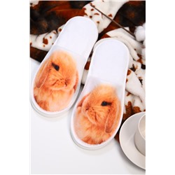 Тапки EMOTION DAY Рыжий Кролик