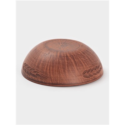 Салатник «Колос‎‎», 1 л, 18.5×6 см, красная глина