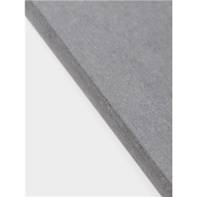 Подставка диатомитовая для губки и аксессуаров для ванной, 25×10 см, серая