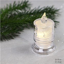 Свеча светодиодная 8 см / VFR-75 /уп 12/480/