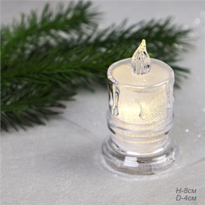 Свеча светодиодная 8 см / VFR-75 /уп 12/480/