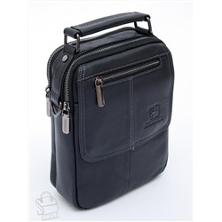 Сумка мужская кожаная 632M black Fuzhiniao